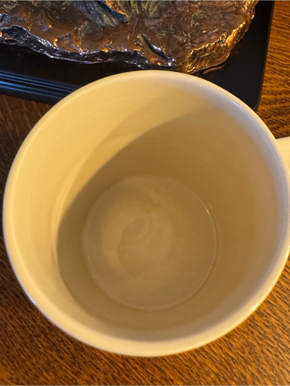 Anthropologie Floral Ceramic Mug - Initial B - Picture 4 of 4